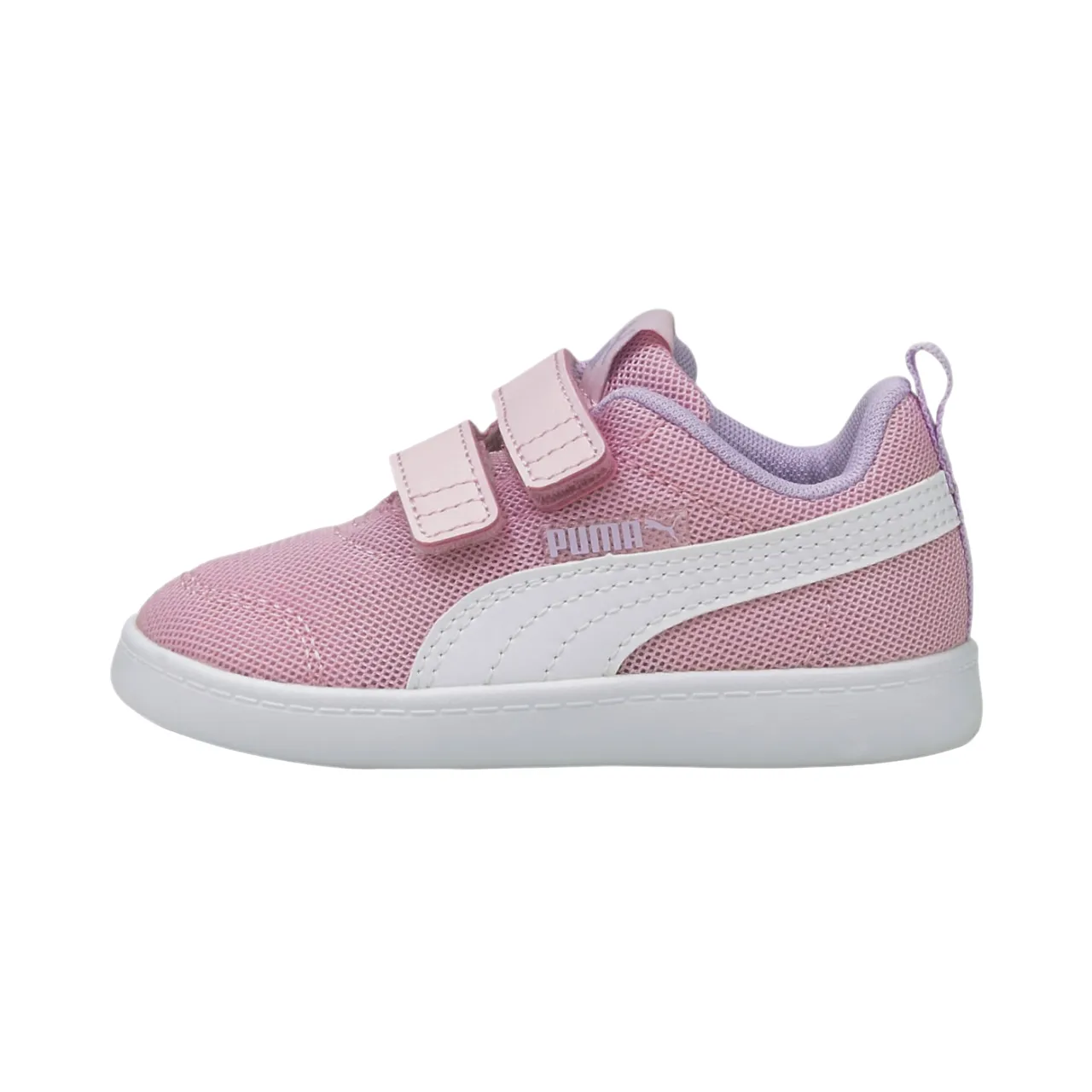 Puma Courtflex v2 mesh sneakers shoe 371758-08 pink-white