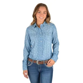 Pure Western Womens Adriana Western L/S Shirt