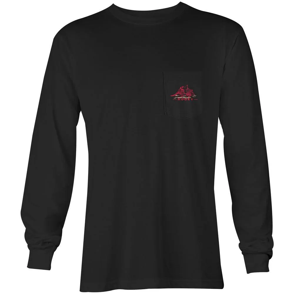 "Armadillo" Black Long Sleeve Shirt