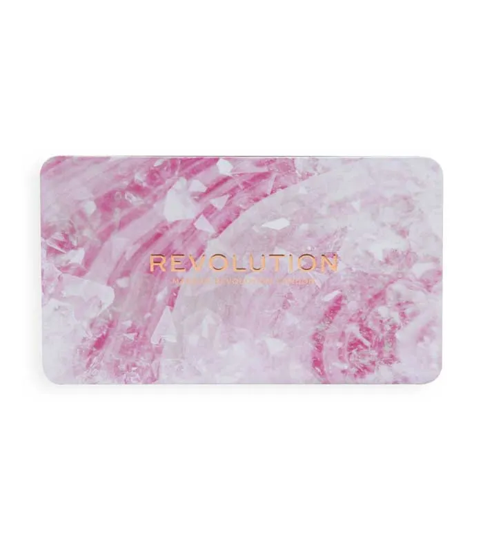 Revolution - *Crystal Aura* - Paleta de sombras Forever Flawless - Rose Quartz