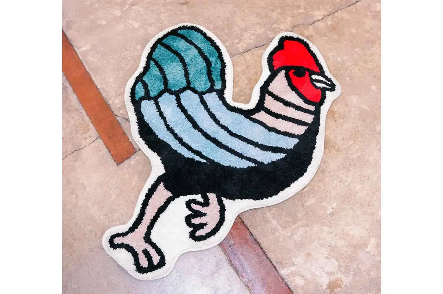 Rooster Rug