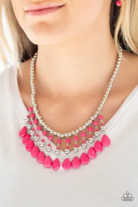 Rural Revival Pink-Necklace