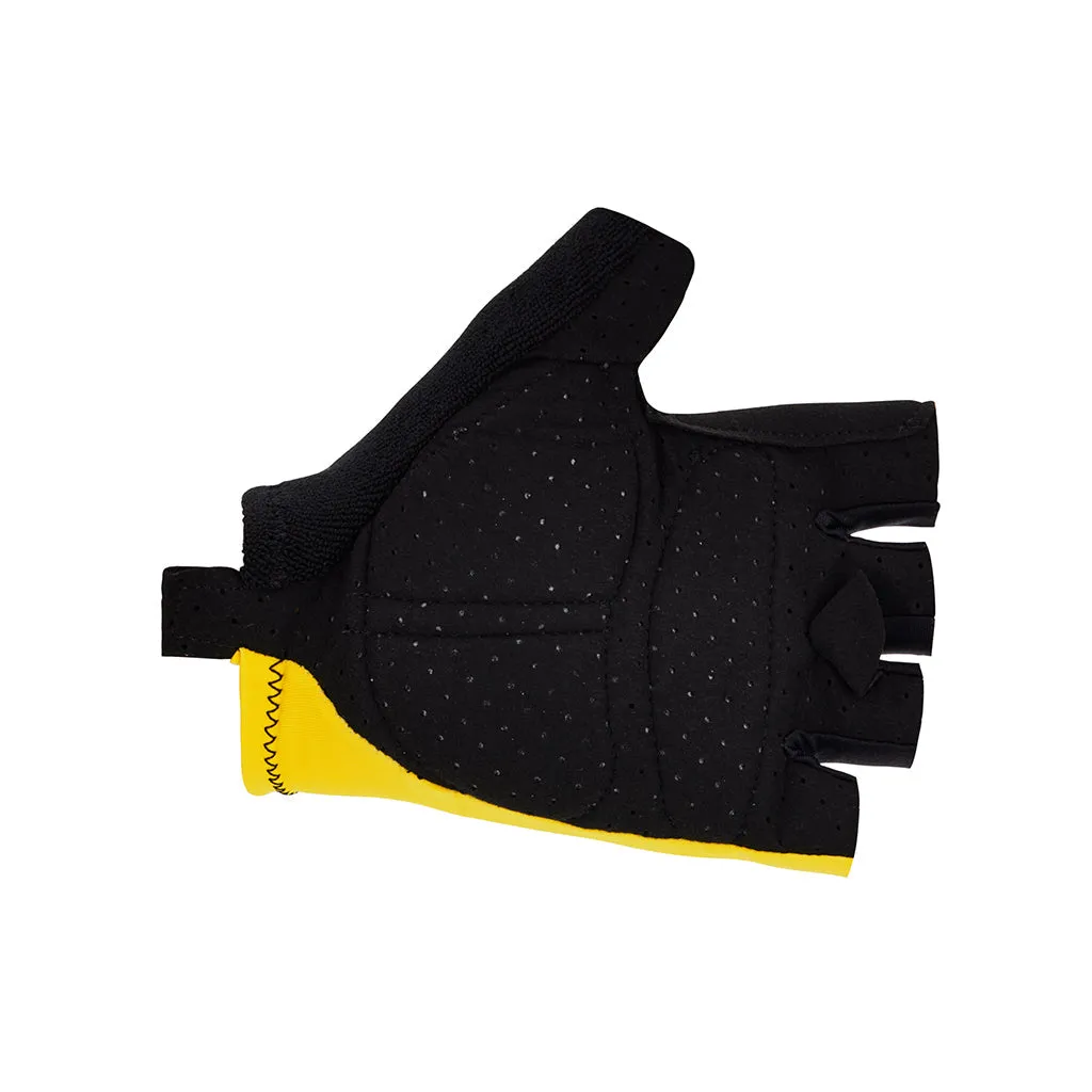 Santini TDF Overall Leader Gloves - Yellow