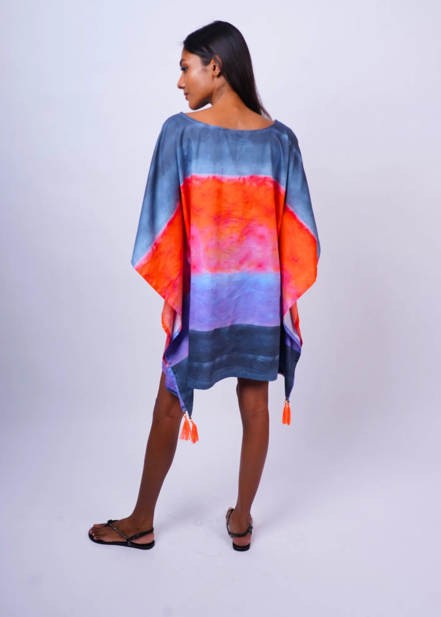 Short Caftan - Beach Sky