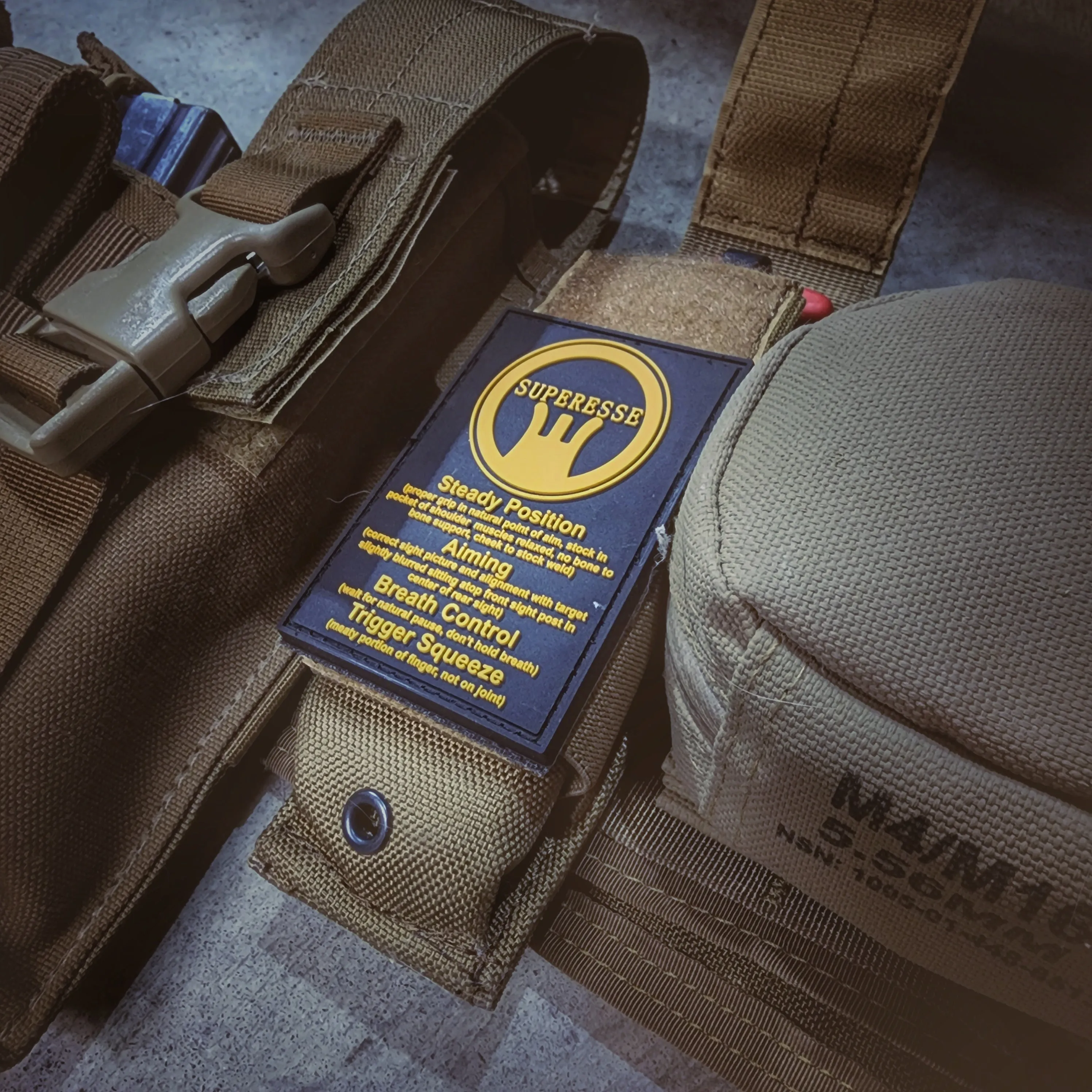 Storage Pocket Patch: Marksmanship Fundamentals