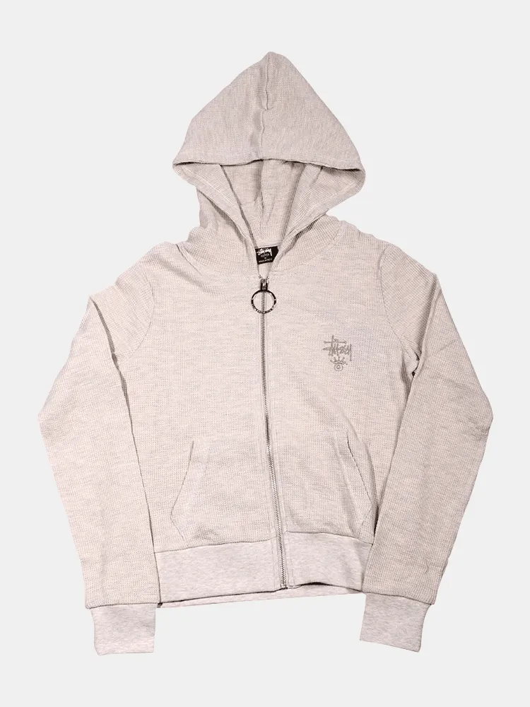 Stussy Owens Waffle Hood - Sand Marle