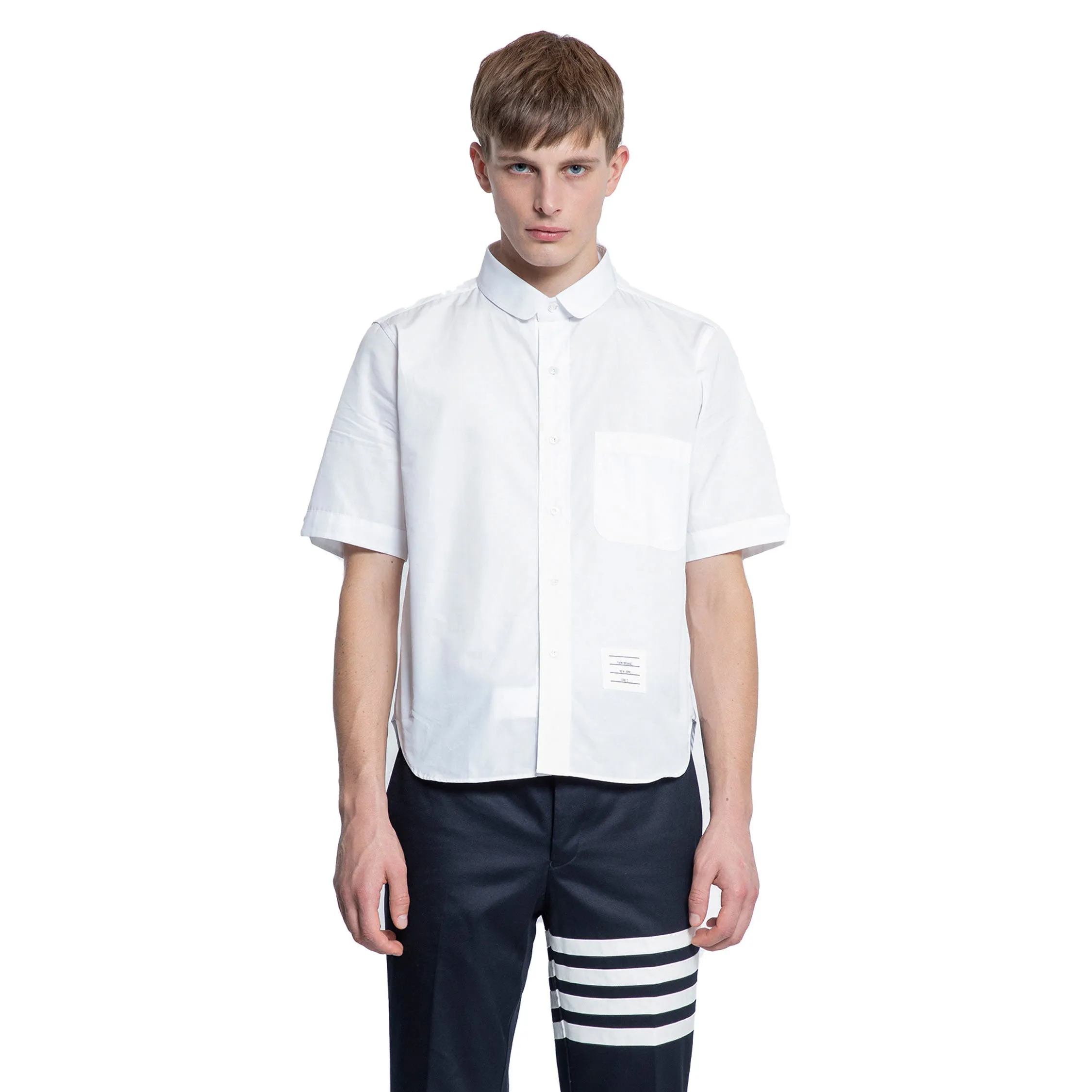 THOM BROWNE MAN WHITE SHIRTS