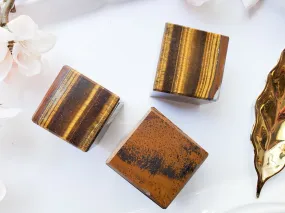 Tiger Eye Cube