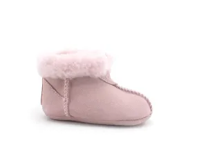 UGG I Gojee Stivaletto Kids Pelo Seashell Pink Suede 1121048I