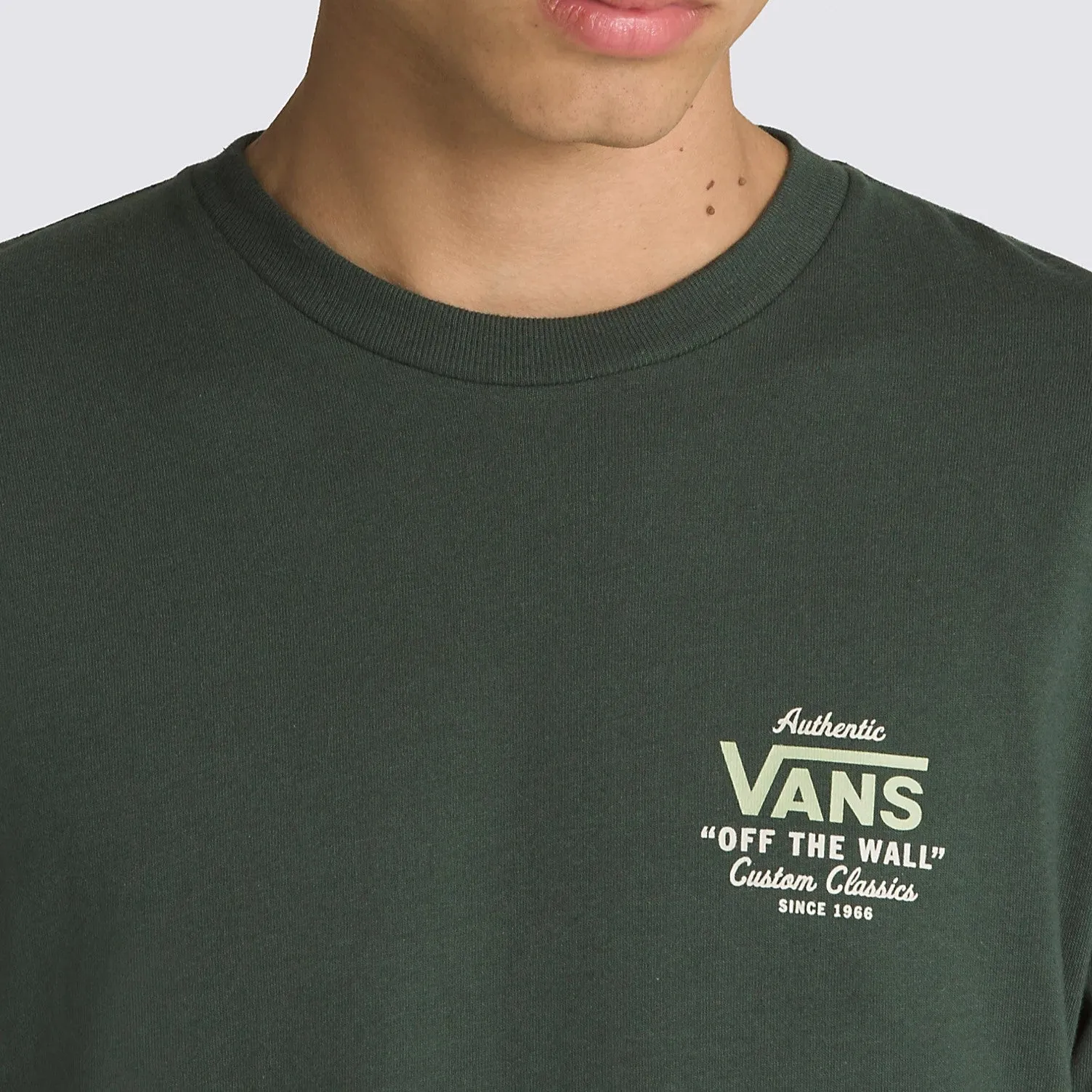 VANS Holder St Classic T-Shirt - Forest Green