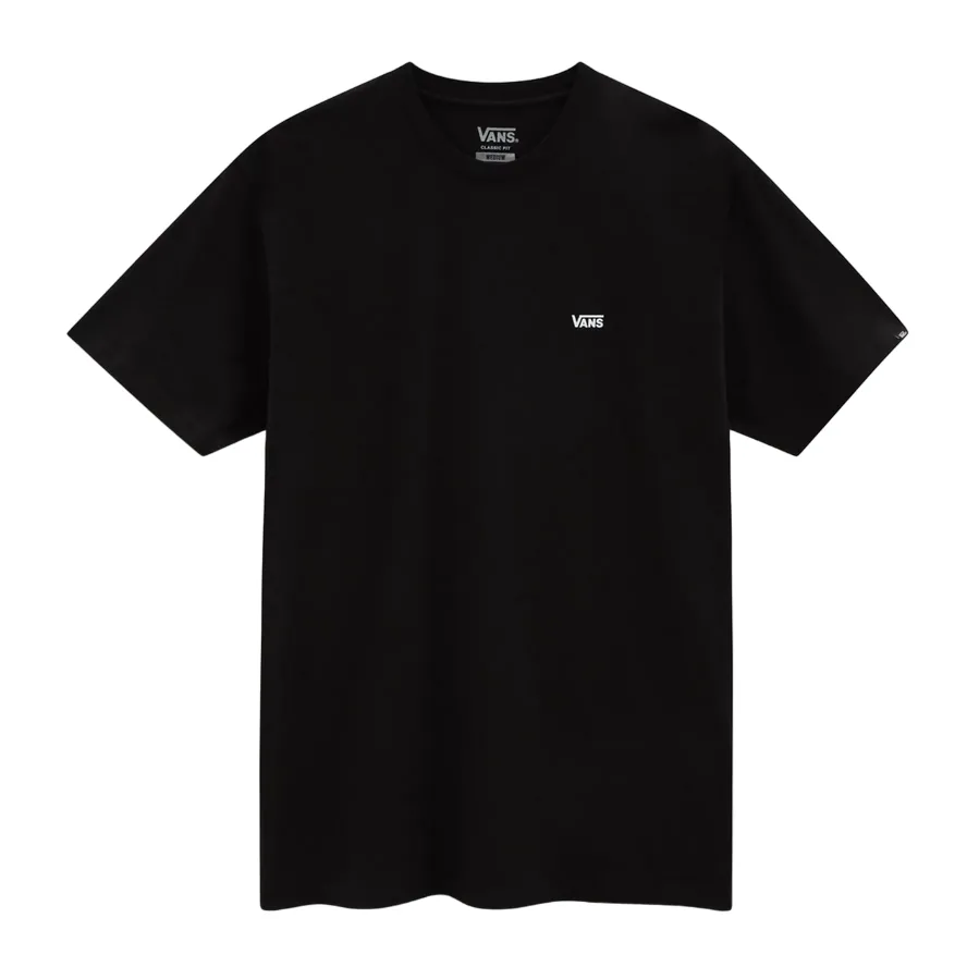 Vans short sleeve t-shirt with small lateral Left Chest logo VN0A3CZEY28 black