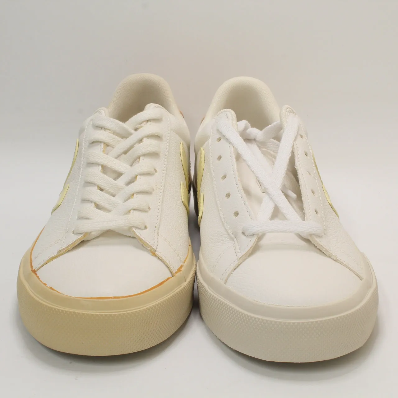 Womens Veja Campo White Sun Peach F Uk Size 5