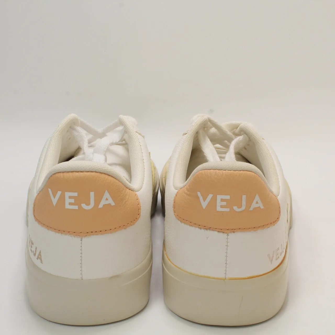 Womens Veja Campo White Sun Peach F Uk Size 5