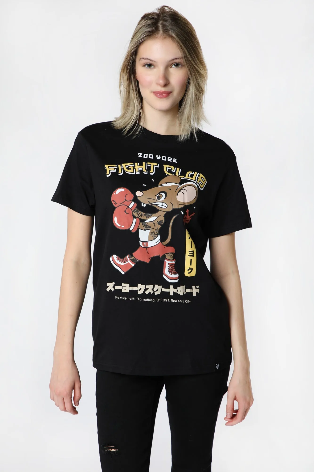 Zoo York Unisex Boxer Rat T-Shirt